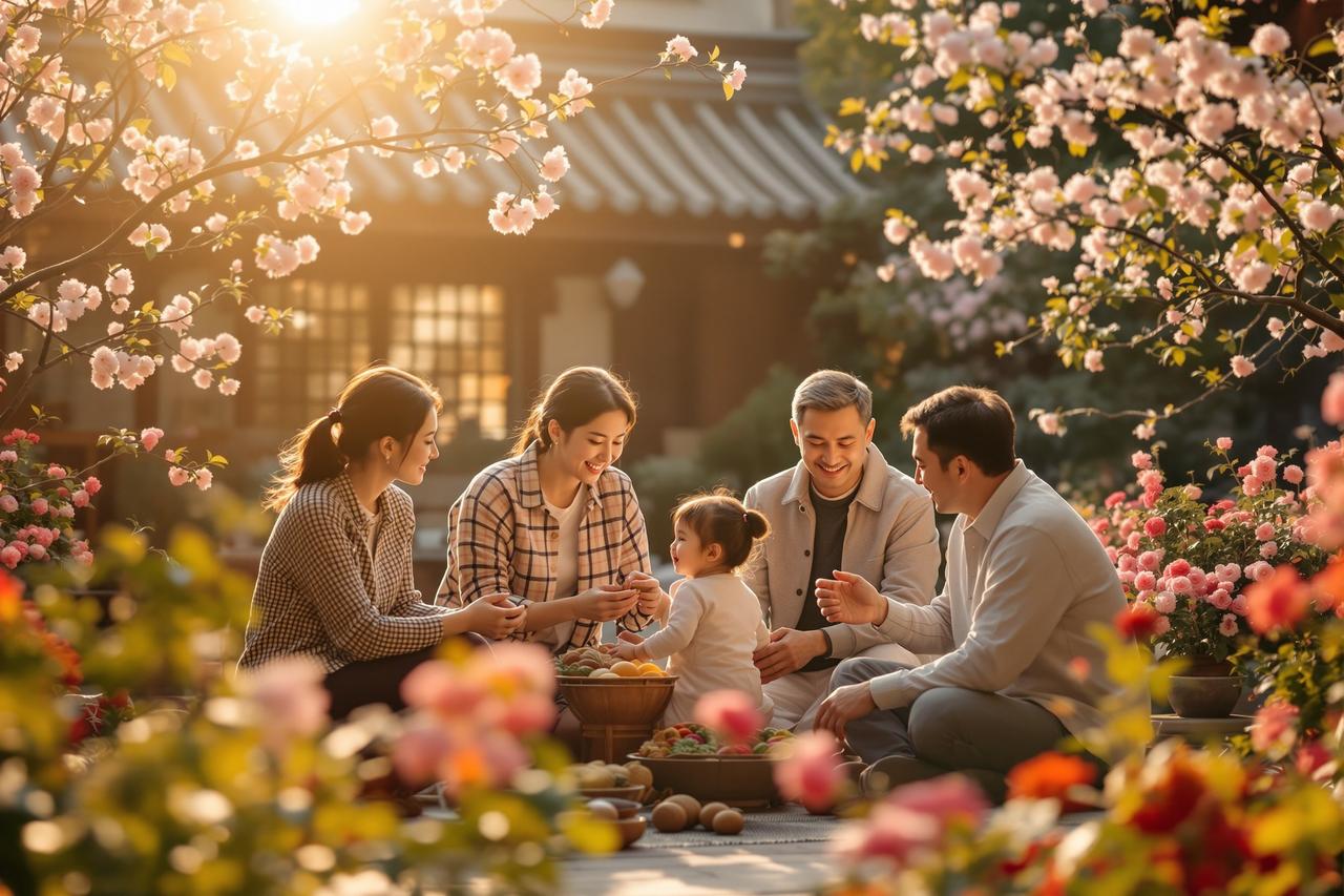 淘淘影视作品《花开时节》海报
